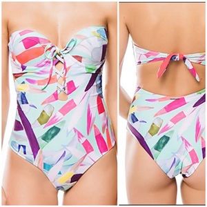 Mara Hoffman Marimba size S, underwire support 1 piece swimsuit NEW WITH TAGS